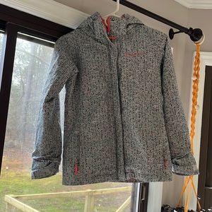 Columbia girls medium interchange triclimate jacket.